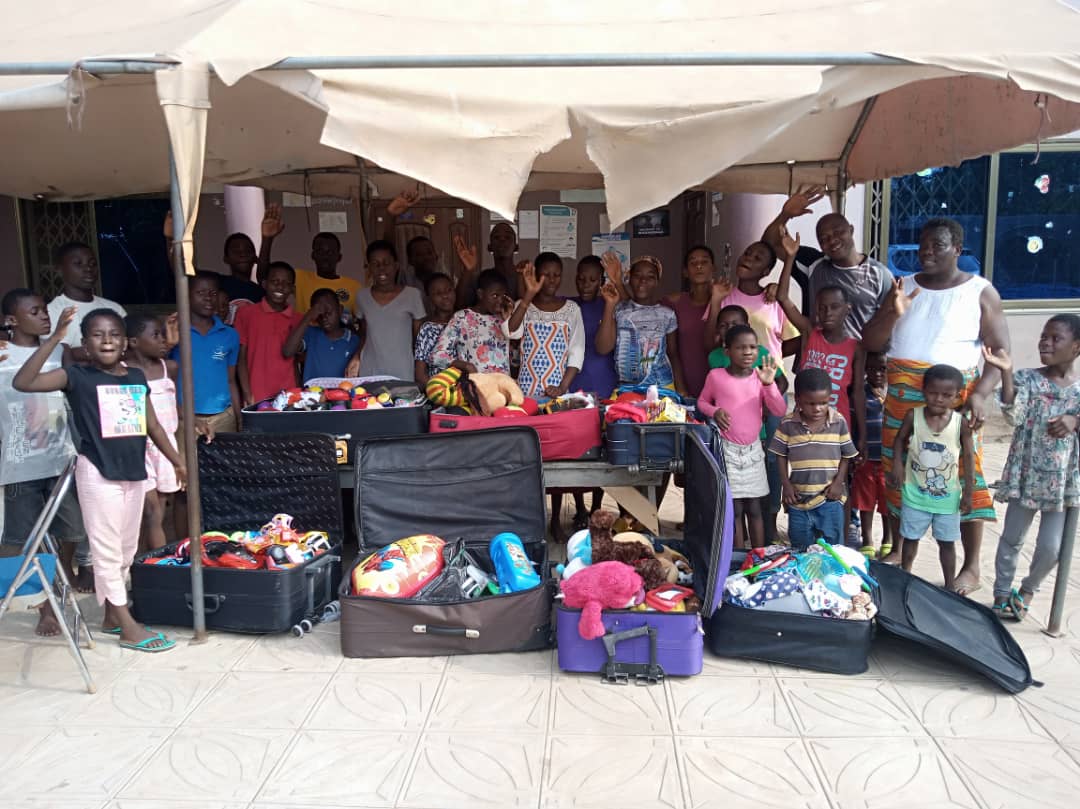 Jamila Home donates to Nyame Dua Children's Home